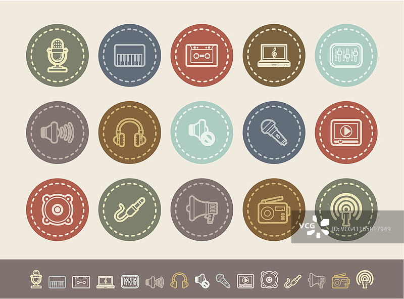 音乐图标图片素材