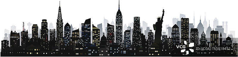 纽约（124个可移动的完整建筑）图片素材
