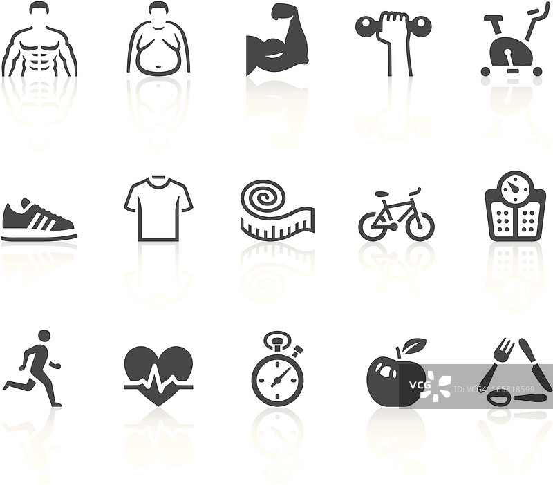 健身图标图片素材