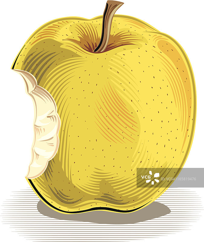 咬过的苹果图片素材