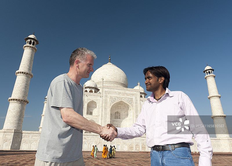 印度商业交易图片素材