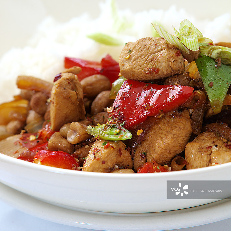 宫保鸡丁图片素材