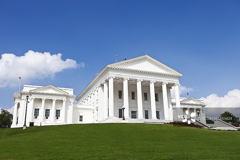 弗吉尼亚州里士满的州议会大厦图片素材