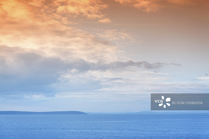 海上日落图片素材