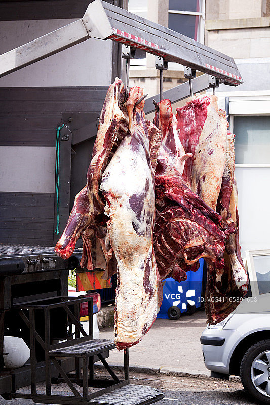 肉类配送图片素材