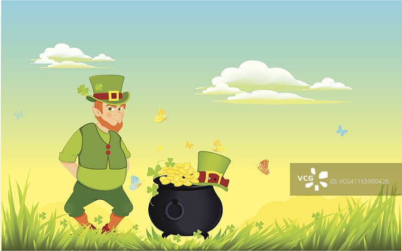 圣帕特里克节图片素材