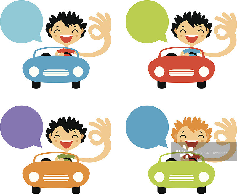 快乐的司机图片素材