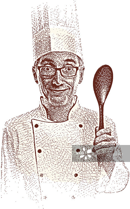 快乐的厨师图片素材