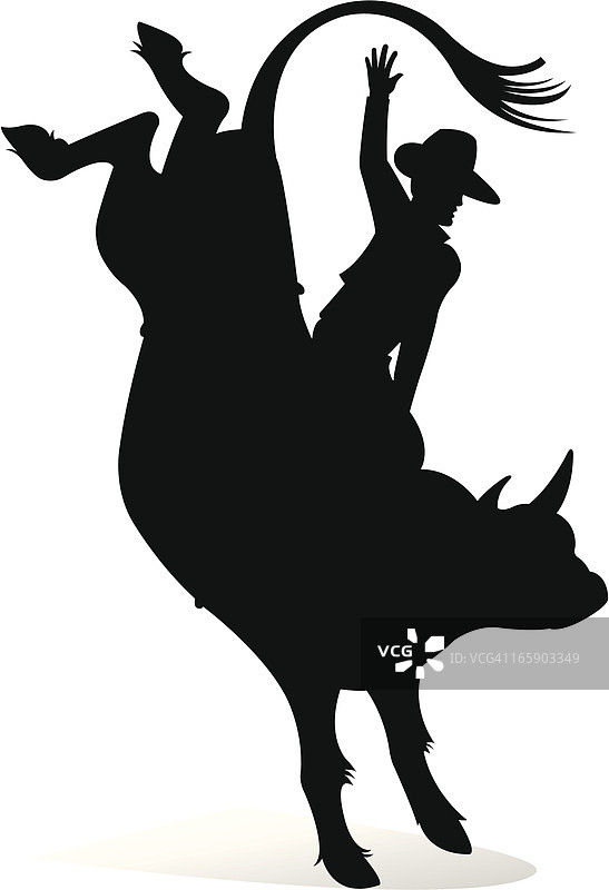 牛仔在竞技场图片素材