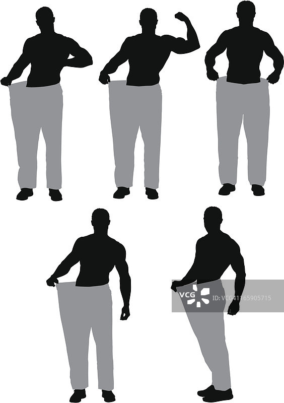 穿宽松裤子的男人图片素材