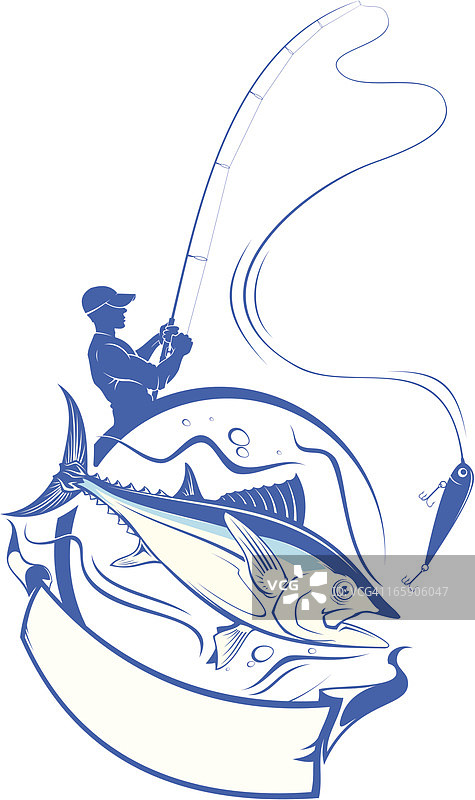 钓鱼banner图片素材