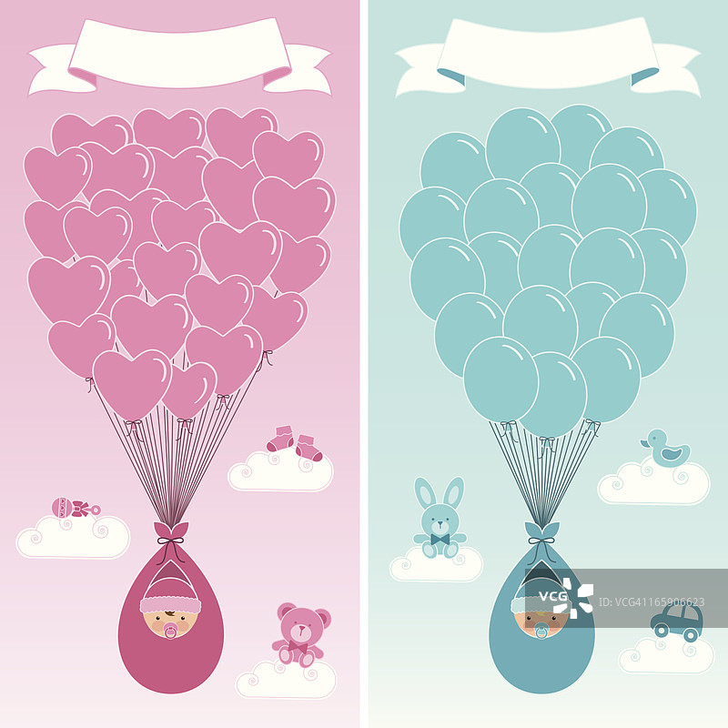 新生儿公告banner图片素材