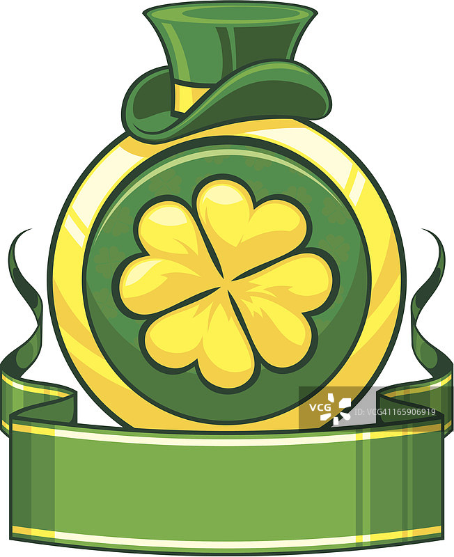 三叶草圣帕特里克节banner图片素材