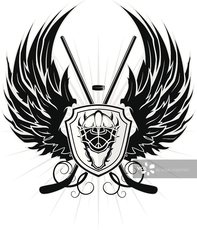 冰球标志图片素材