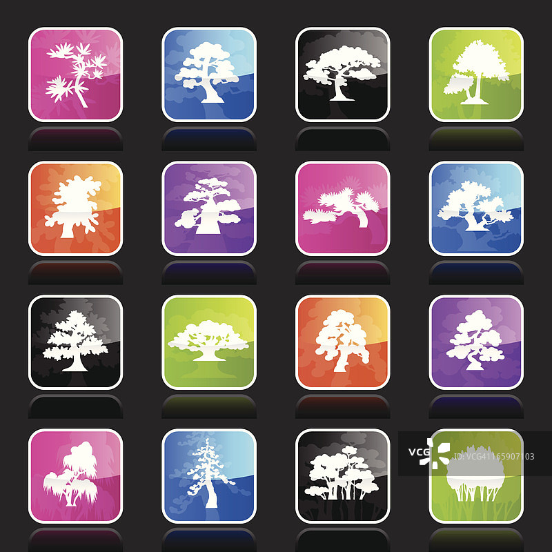 Ubergloss Icons - 树种图片素材