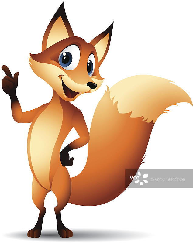 狐狸卡通图形图片素材
