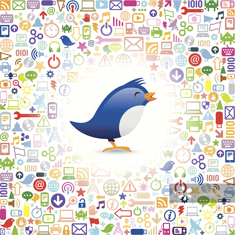 社交网络的概念图片素材