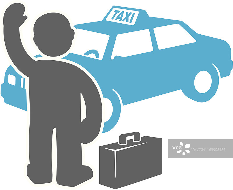 出租车！图片素材