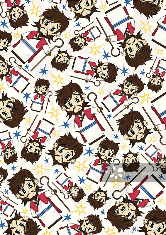 可爱小耶稣人物图案图片素材