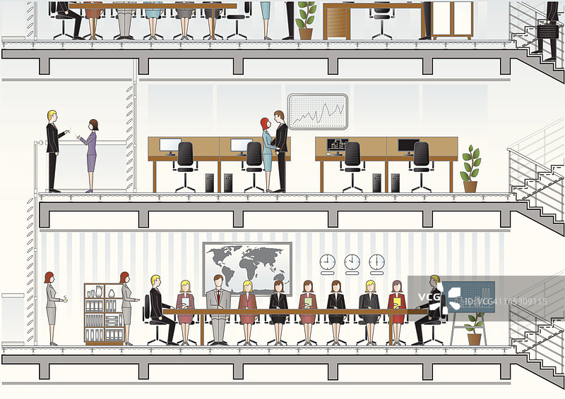 办公室恋情图片素材