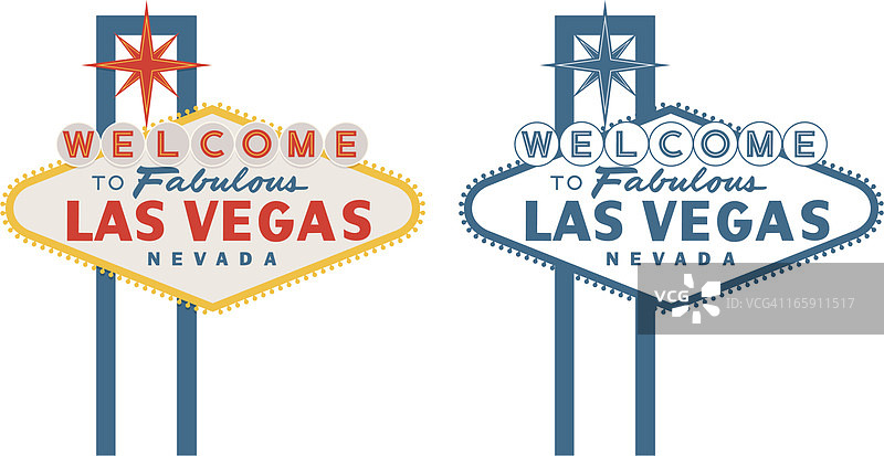 拉斯维加斯标志图片素材