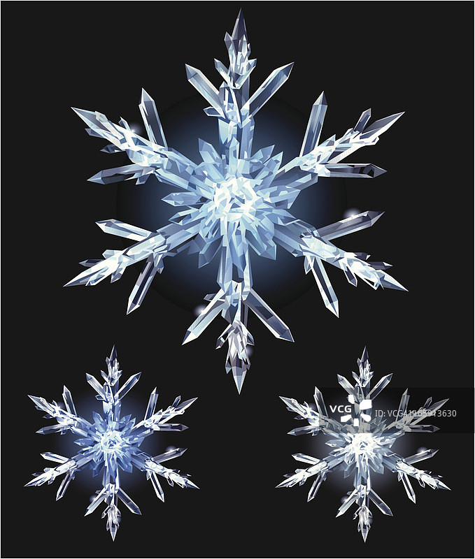 冰晶图片素材