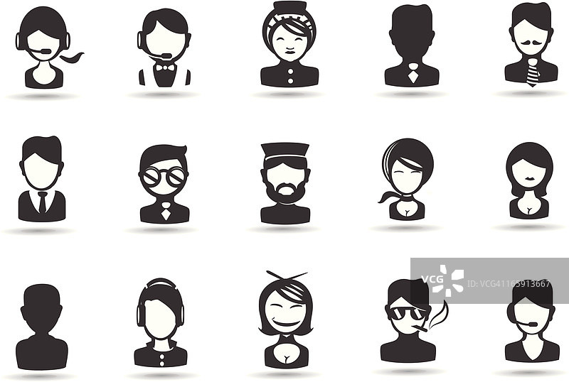 人的图标图片素材