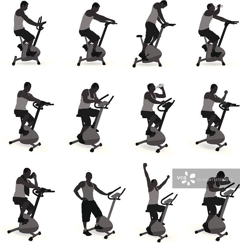 自行车运动图片素材