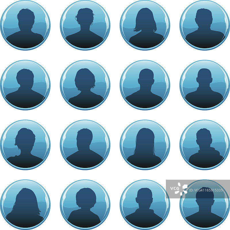 匿名头像图片素材