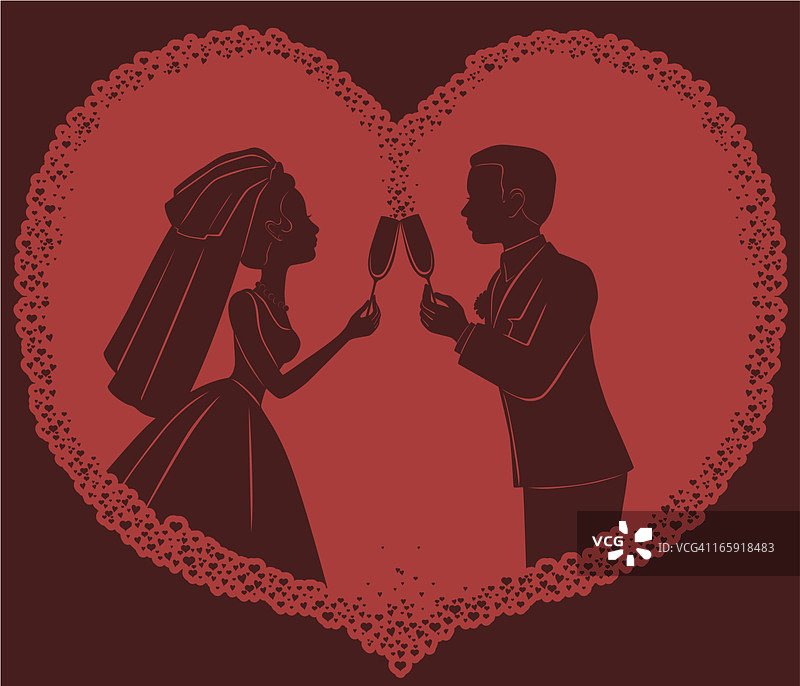 婚礼祝酒图片素材