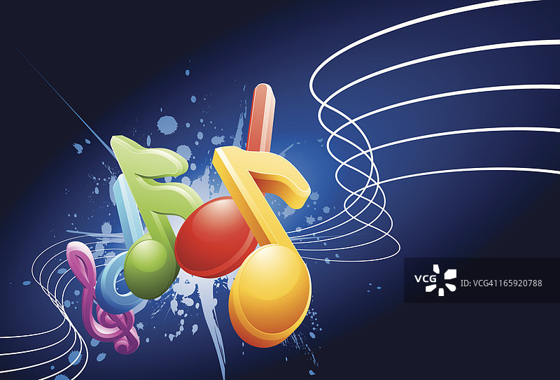 音乐风暴图片素材