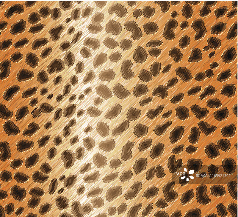 无缝猎豹皮图案图片素材