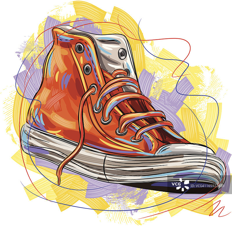 运动鞋图片素材