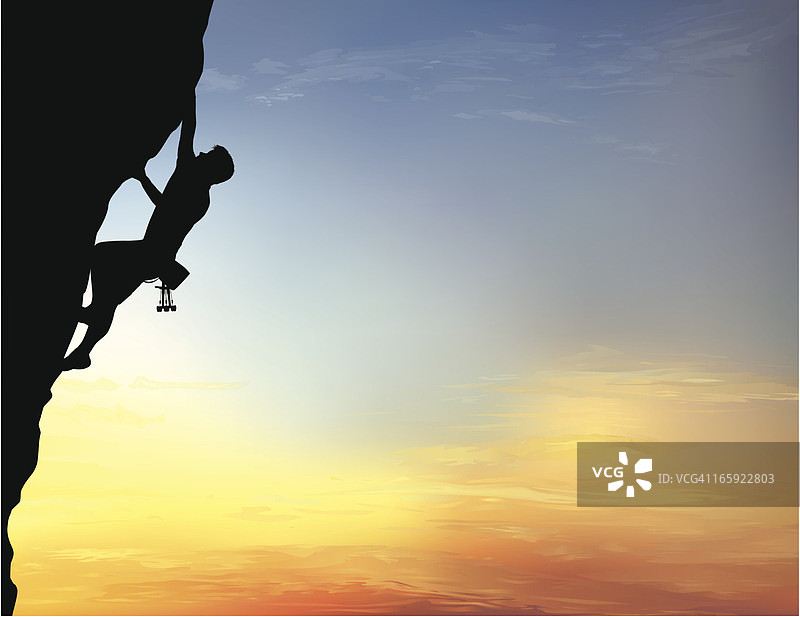攀登图片素材