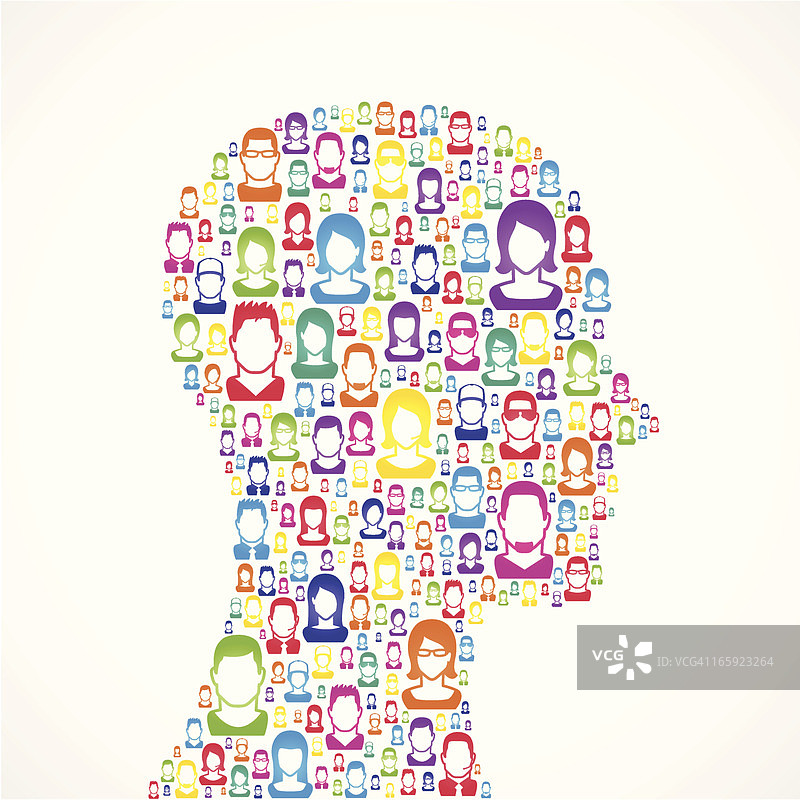 思考概念图片素材