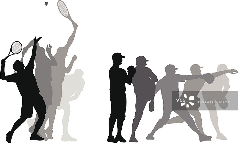 极速矢量剪影图片素材