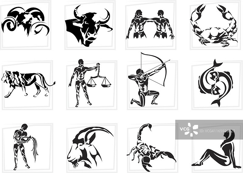 星座运势图片素材