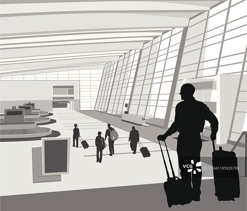 旅行矢量剪影图片素材