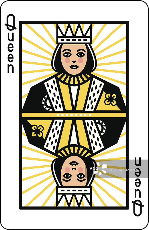 女王向前看图片素材