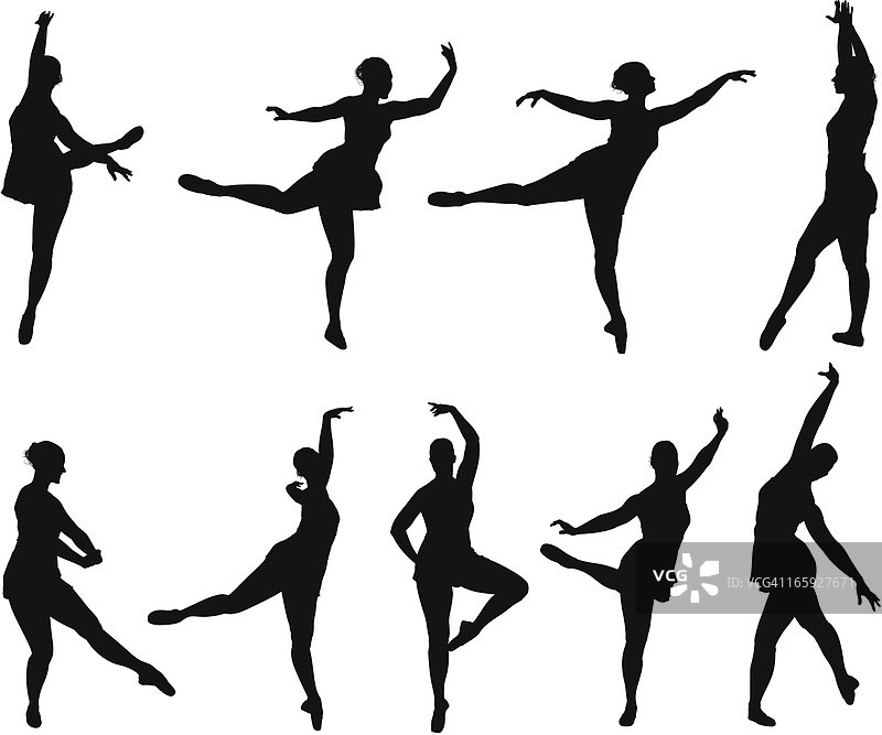 芭蕾舞者的系列图片图片素材