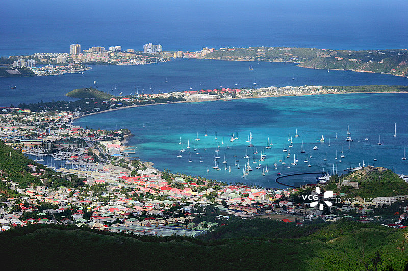 从上方拍摄的马里戈特图片素材