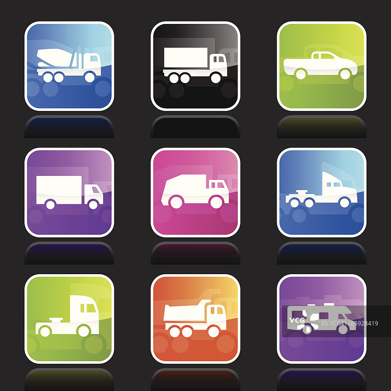 Ubergloss图标 - 卡车图片素材