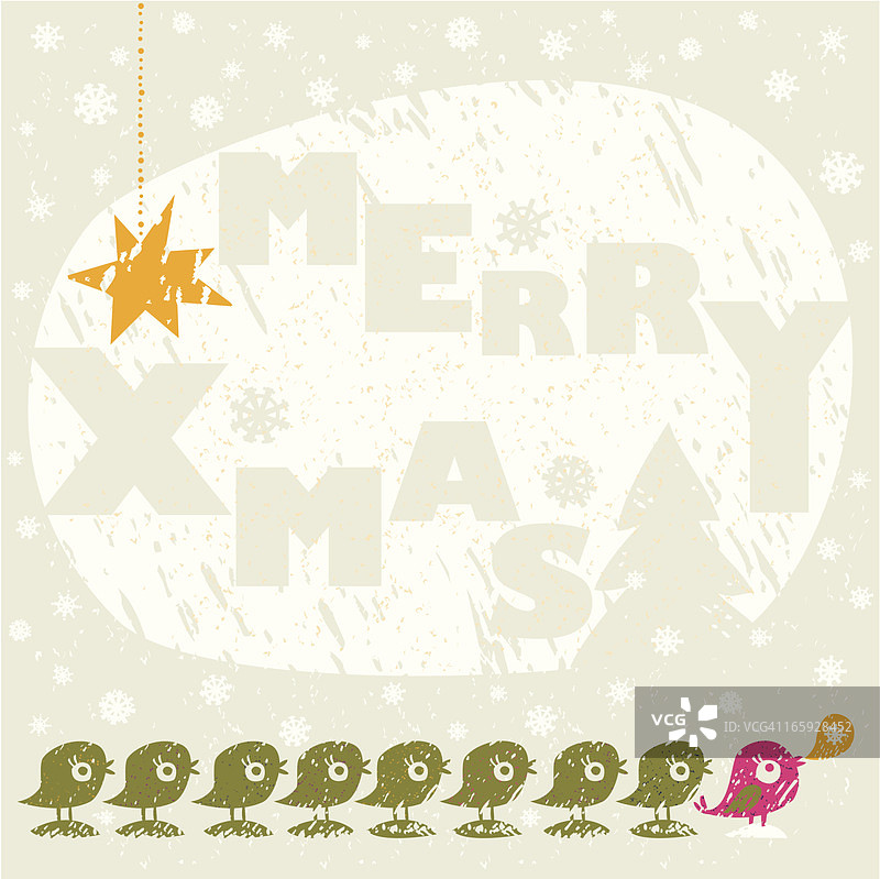 圣诞快乐贺卡图片素材