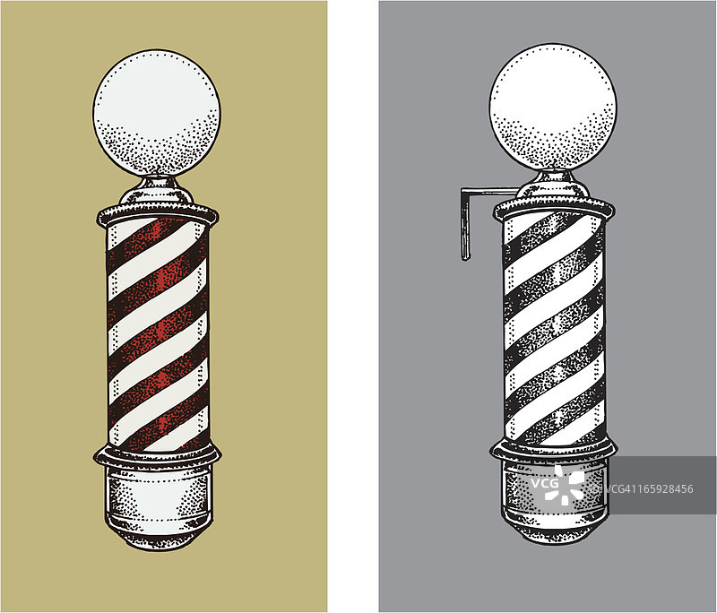 理发店标志图片素材