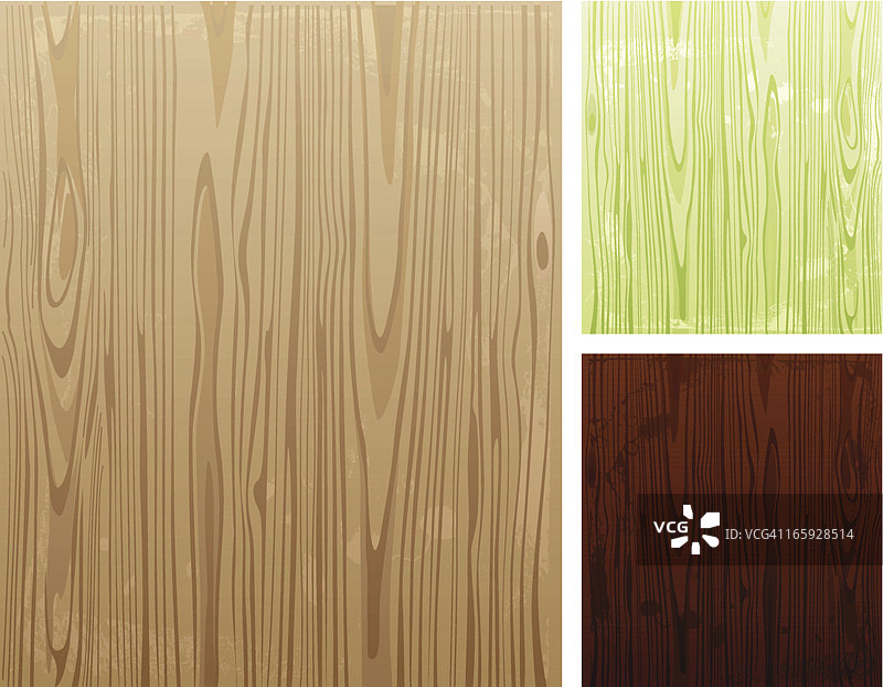 彩色木质背景插画图片素材