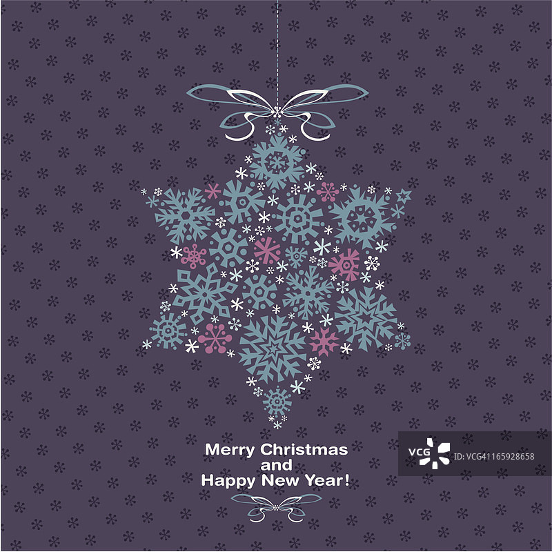 冬季贺卡图片素材