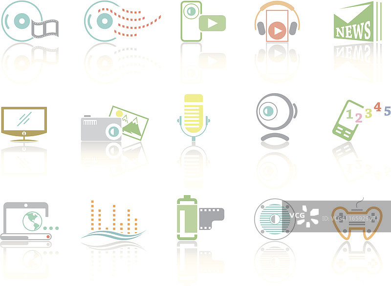 简约色彩 - 多媒体图片素材