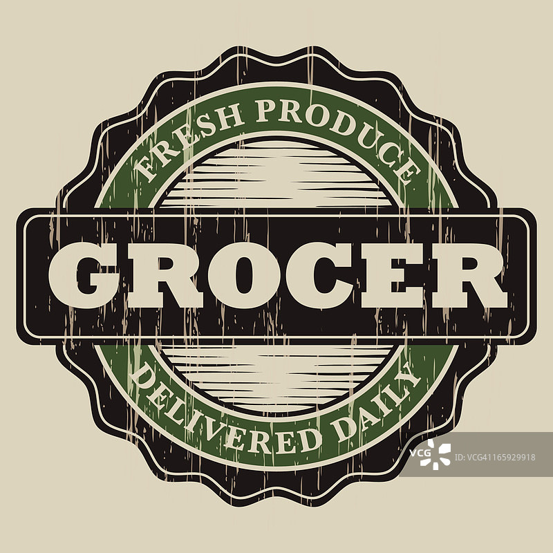 复古杂货标签图片素材