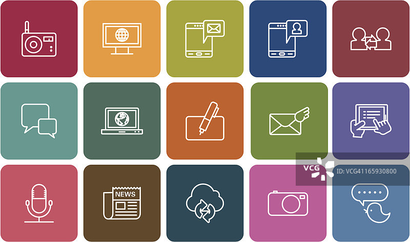 沟通的图标图片素材