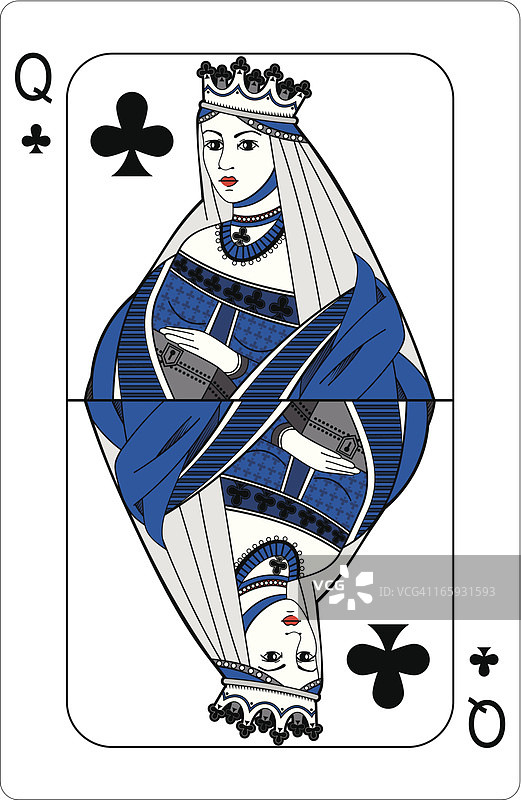 黑桃Q图片素材